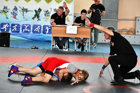 Борьба в школу